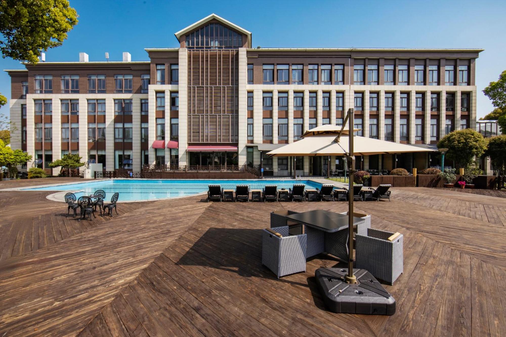 Fondney Hotel Shanghai Necc Hongqiao Airport T2 Exterior foto